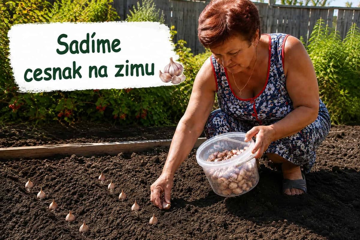 Ako sadiť cesnak na jeseň, aby dobre prezimoval a vytvoril veľké hlávky?