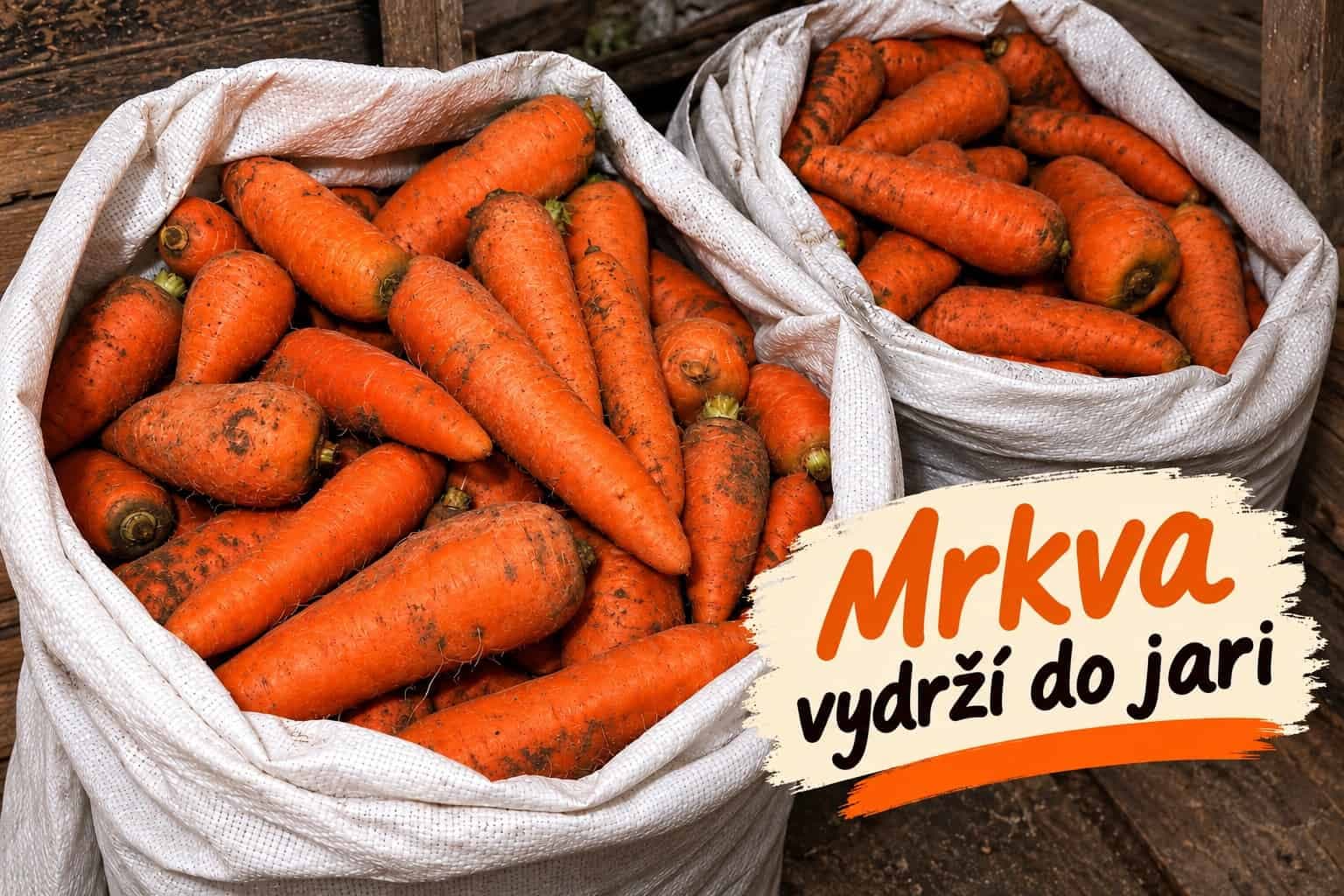 Mrkvu neskladujem ani v pivnici, ani v piesku: Tento jednoduchý trik ju udrží čerstvú a pevnú až do jari!