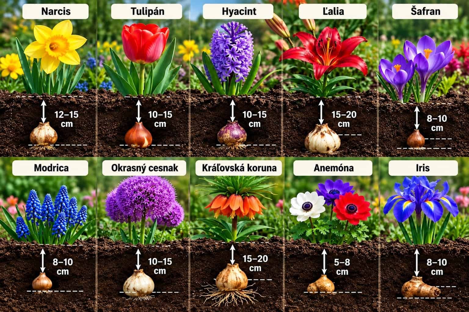 Jesenná výsadba cibuľovín: Zasaďte ich správne a na jar bude záhon plný kvetov!