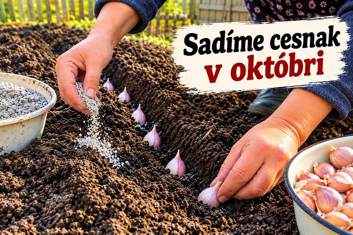 Ako správne sadiť cesnak v októbri: Dodržte hĺbku aj termín a na jar sa dočkáte zdravej úrody